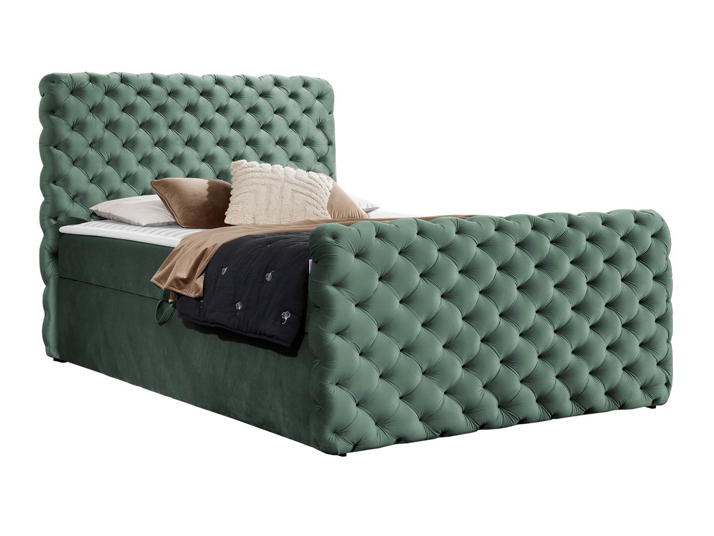 Lit boxspring Baltimore 186 (Velluto 13)