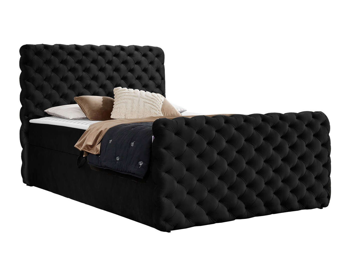 Lit boxspring Baltimore 186 (Velluto 20)