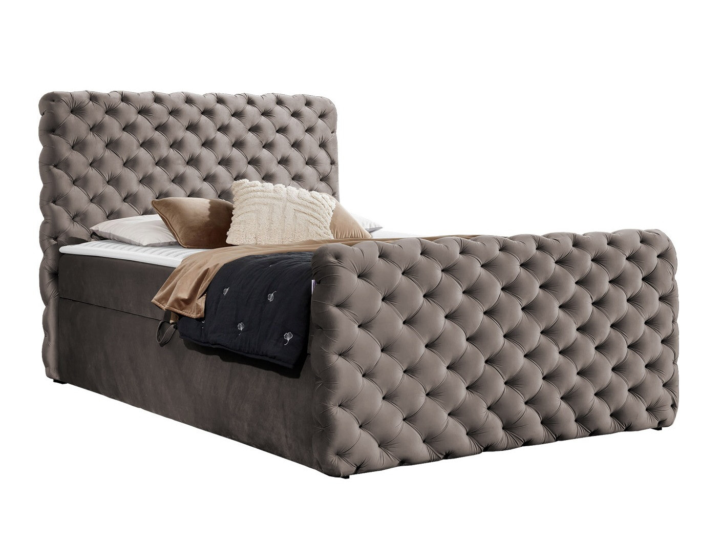 Lit boxspring Baltimore 186 (Velluto 29)