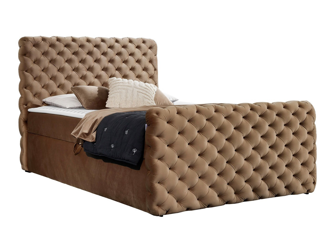 Lit boxspring Baltimore 186 (Velluto 30)