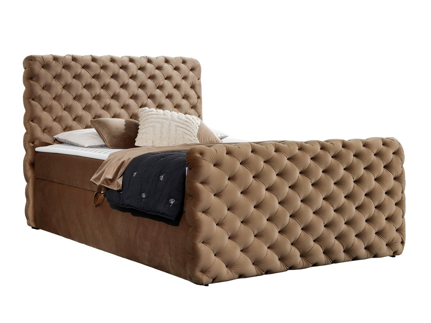 Lit boxspring Baltimore 186 (Velluto 30)