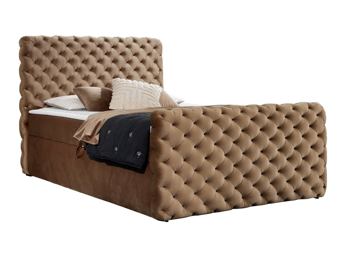 Lit boxspring Baltimore 186 (Velluto 30)