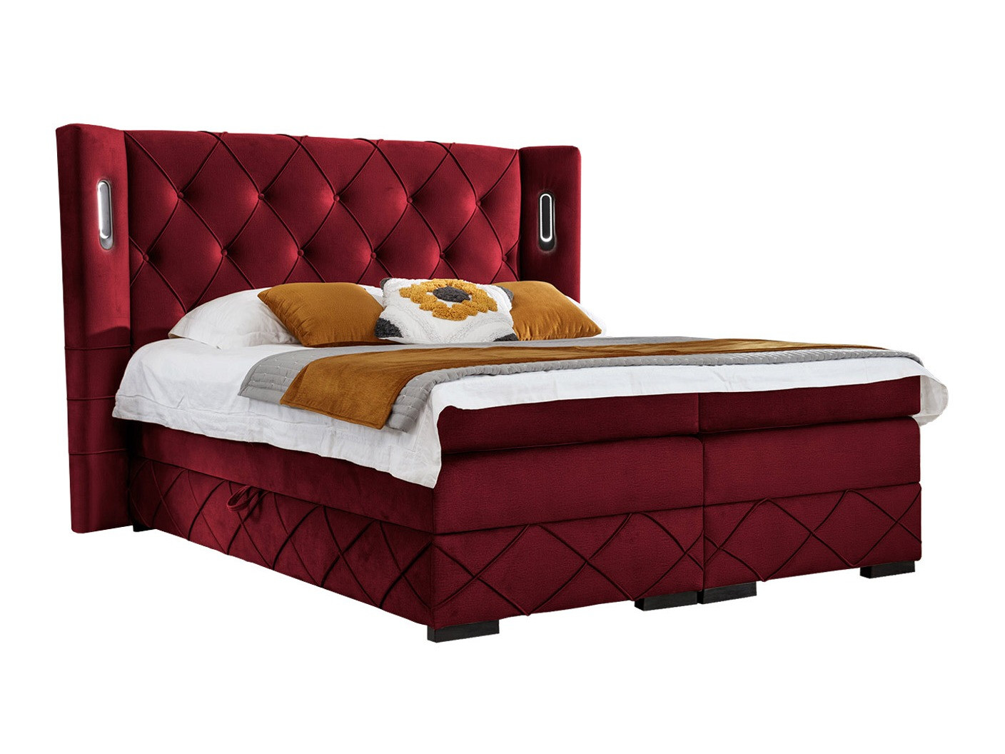 Lit boxspring Baltimore 187 (Kameleon 59)