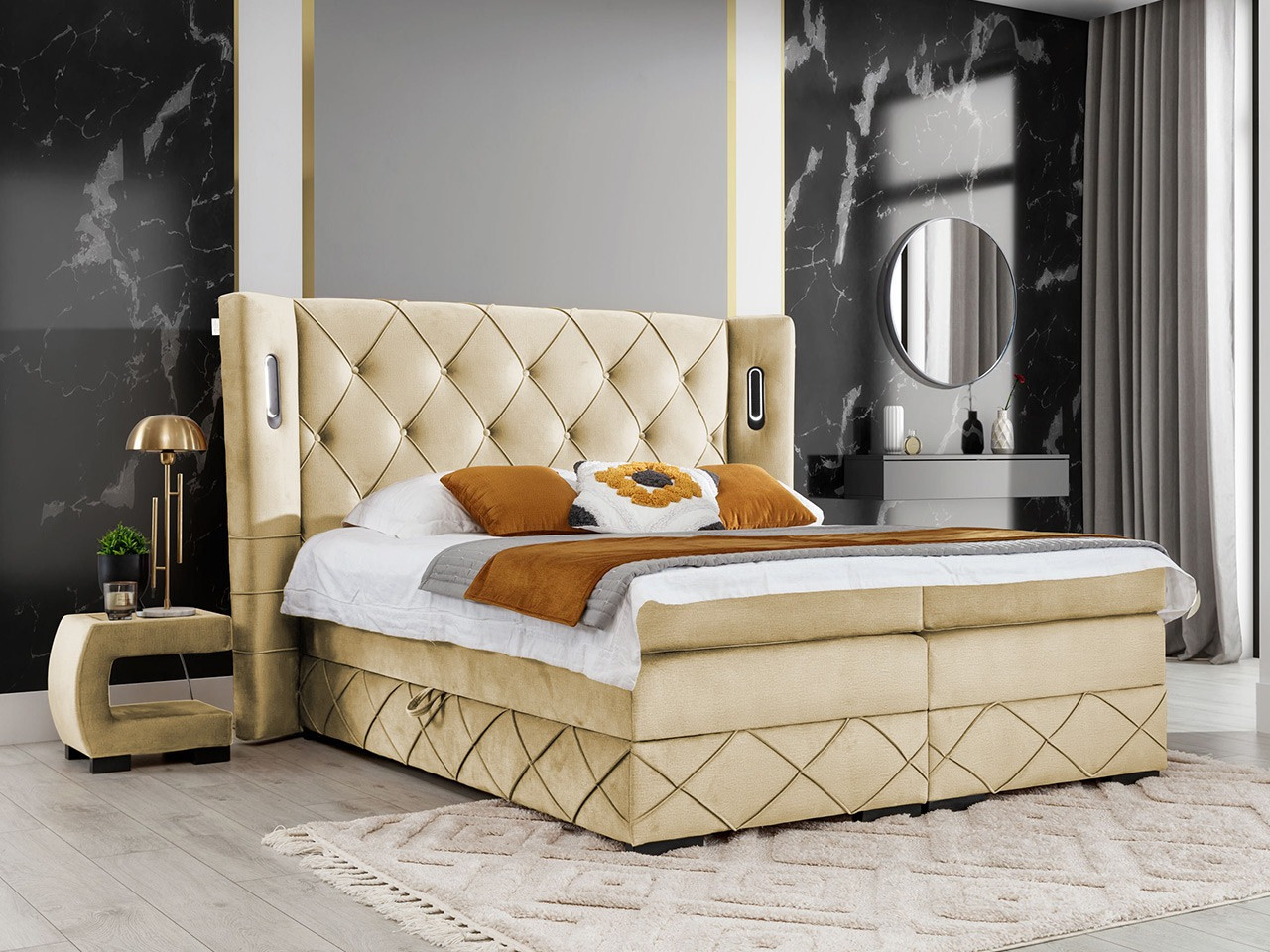 Lit boxspring Historia (Kameleon 04)