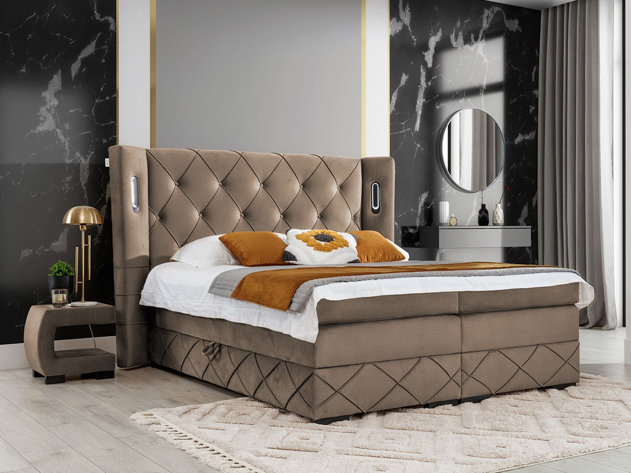 Lit boxspring Historia (Kameleon 09)