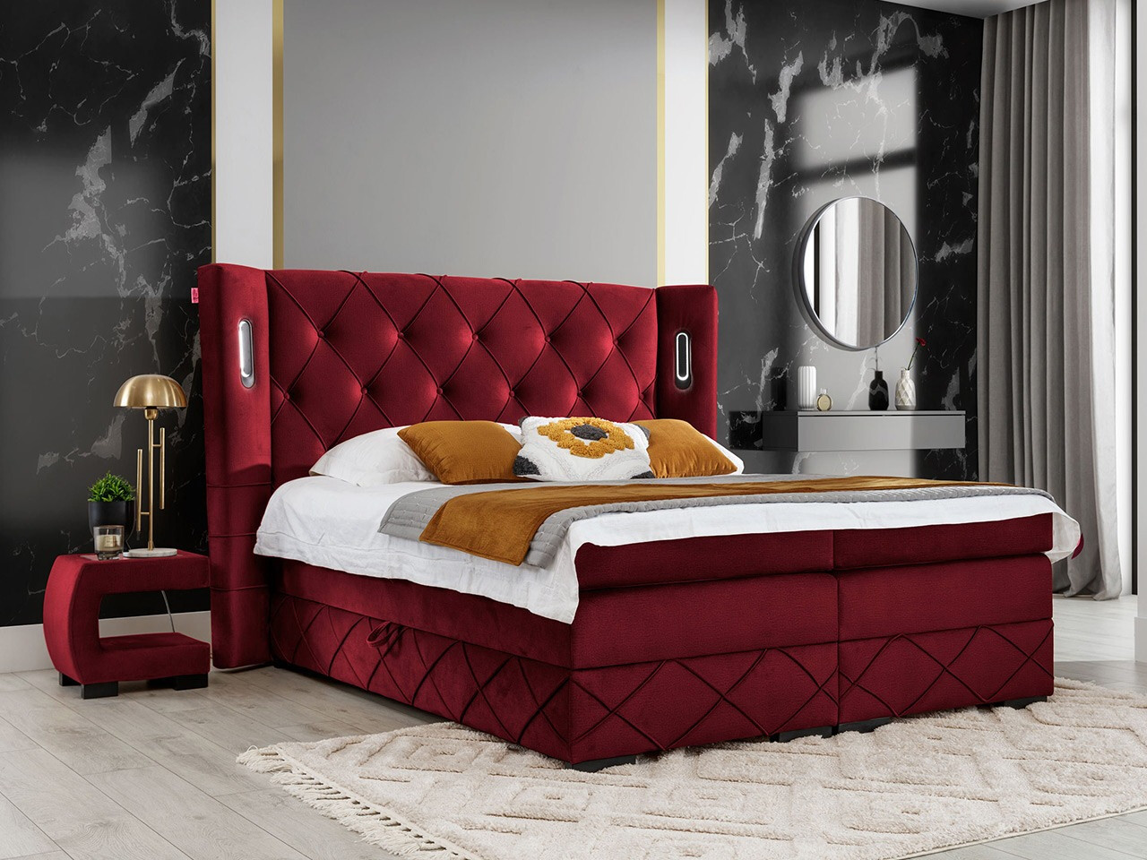 Lit boxspring Historia (Kameleon 59)