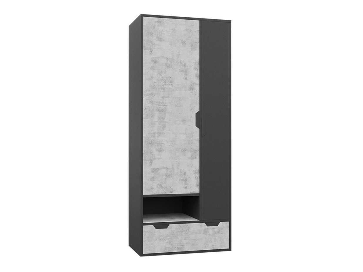 Armoire Tenmele 101 (Gris + Graphite)