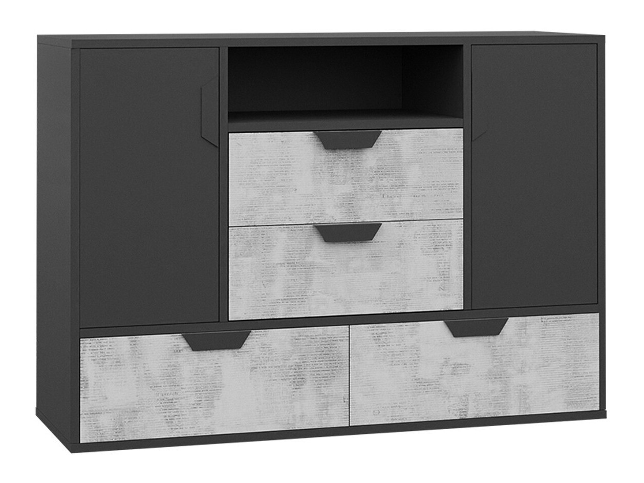 Commode Tenmele 106 (Gris + Graphite)