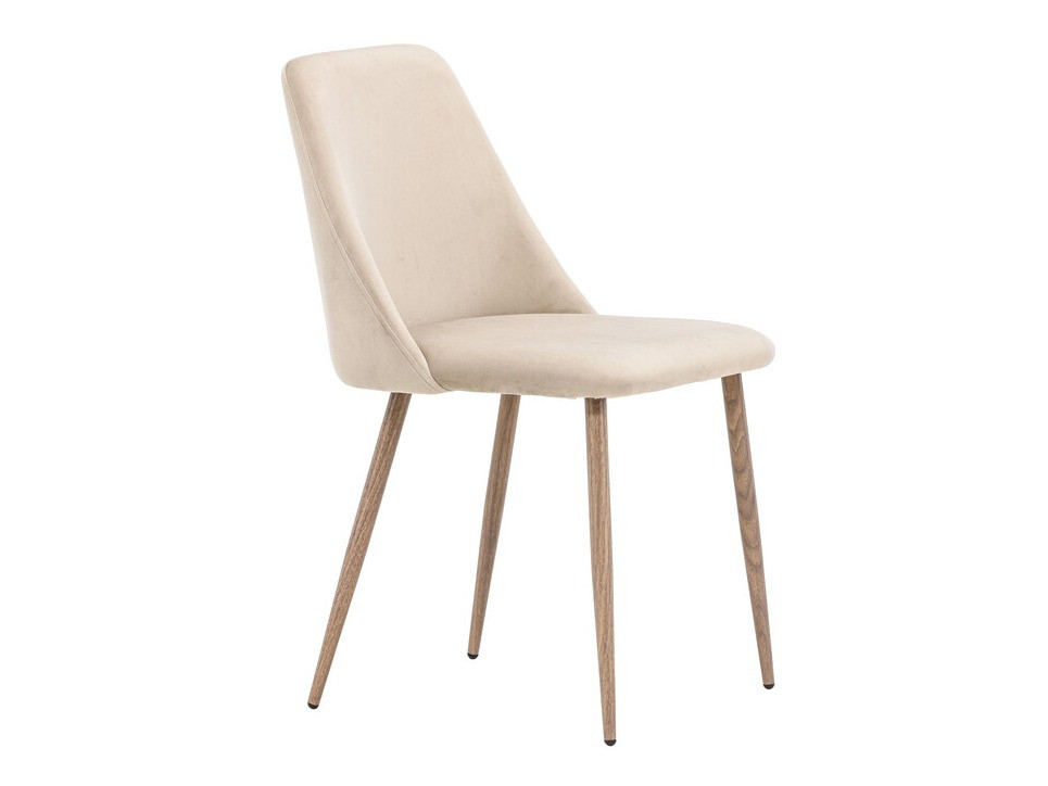 Chaise Dallas 3886 (Beige + Noix)