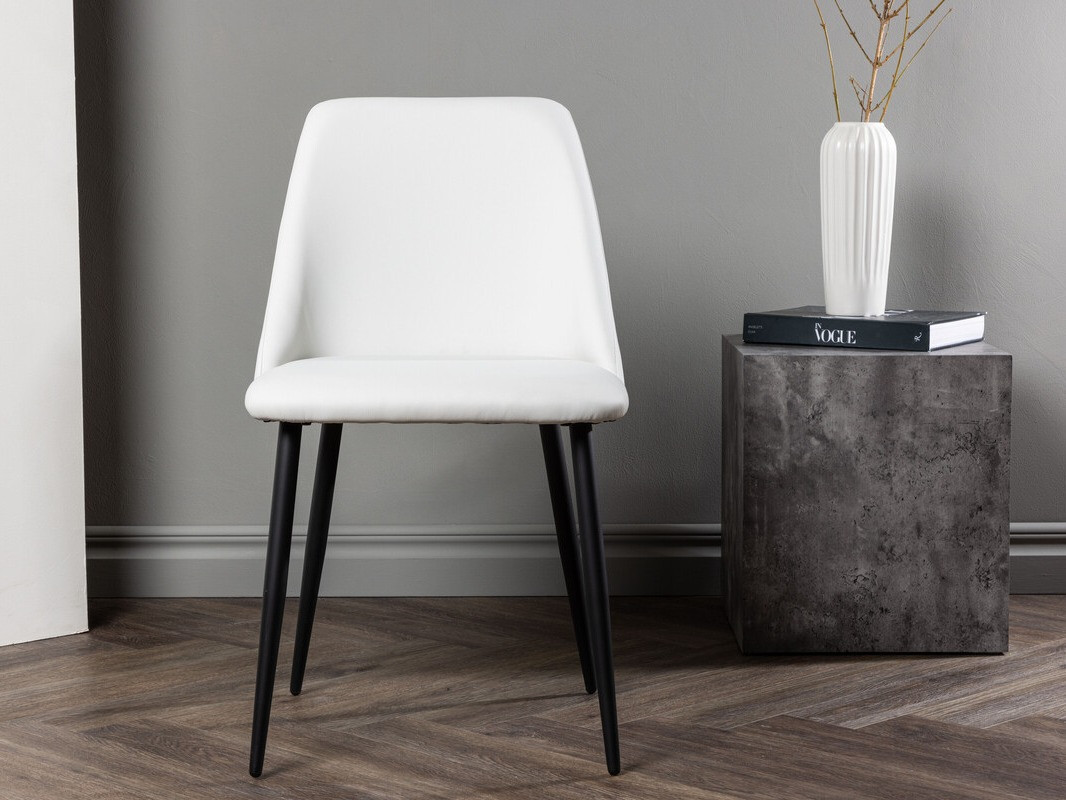 Chaise Dallas 3886 (Blanc + Noir)