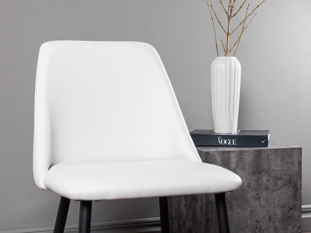 Chaise Dallas 3886 (Blanc + Noir)