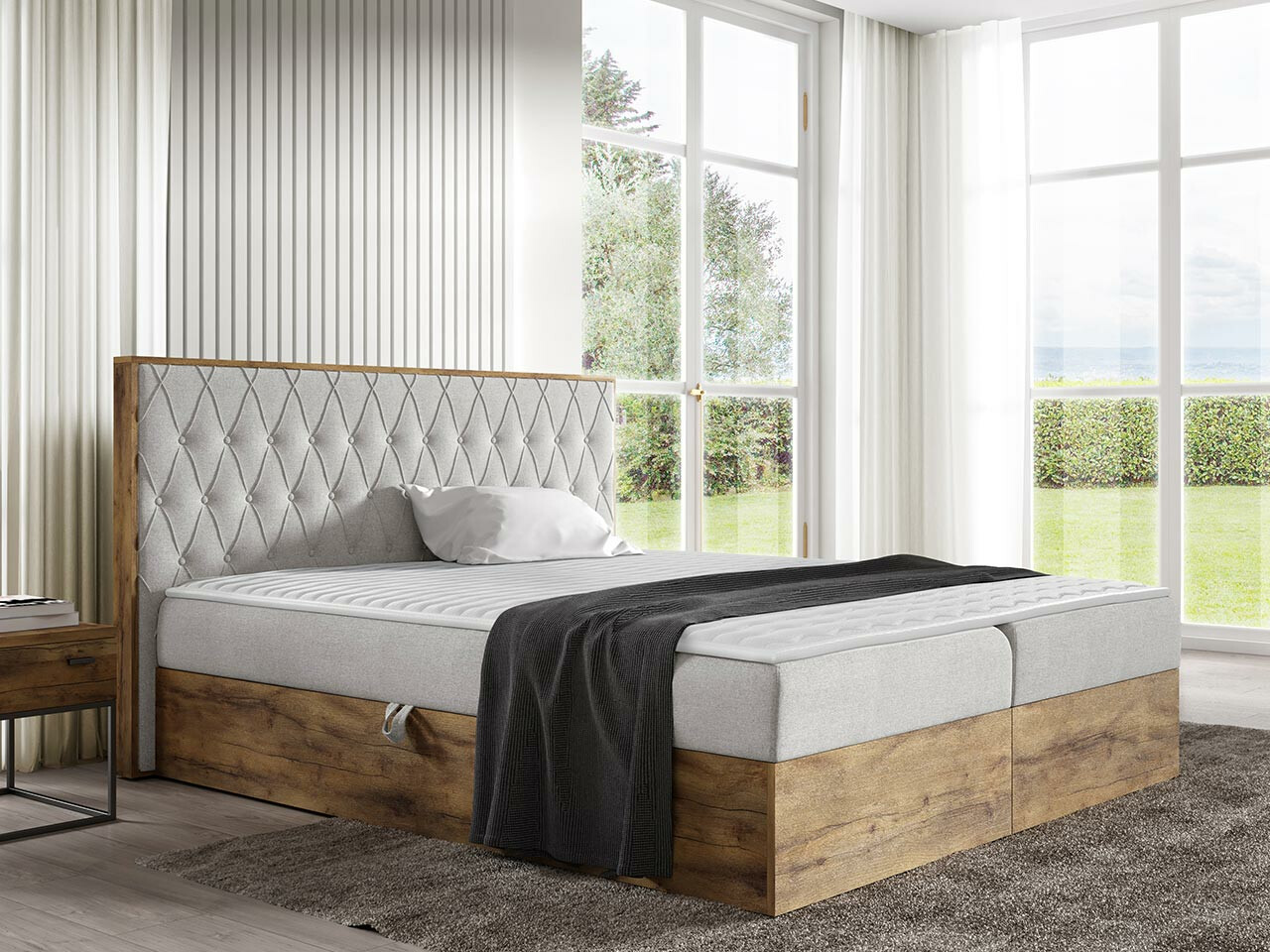 Lit boxspring Navis II (Faro 16)