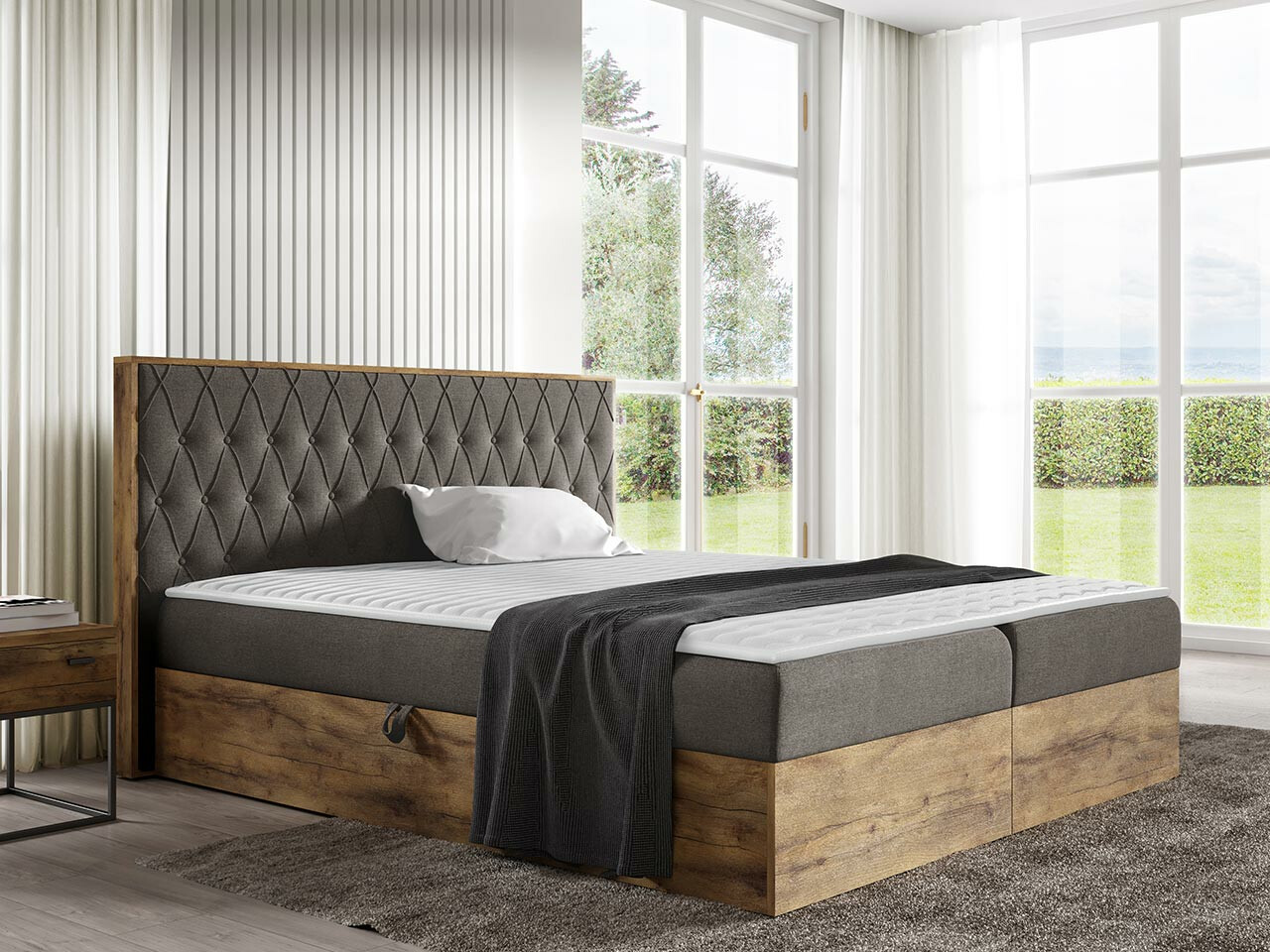 Lit boxspring Navis II (Faro 5)