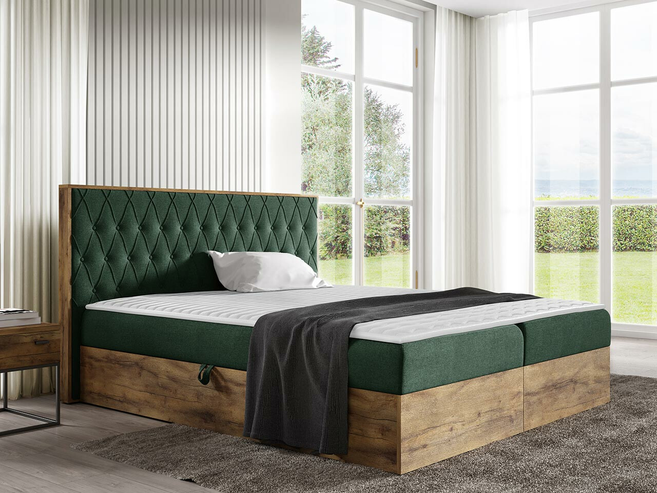 Lit boxspring Navis II (Faro 7)