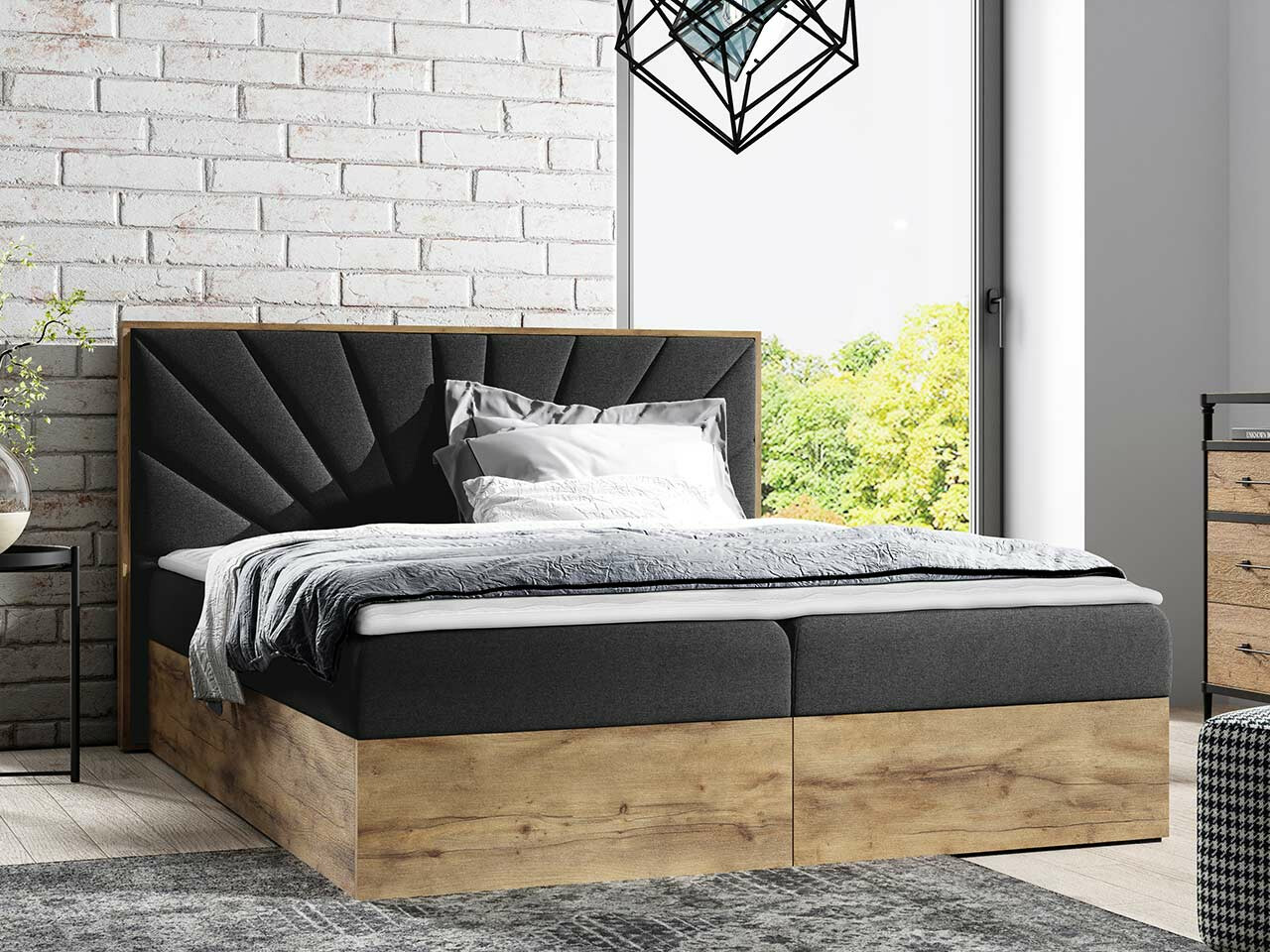 Lit boxspring Navis (Twist 23)