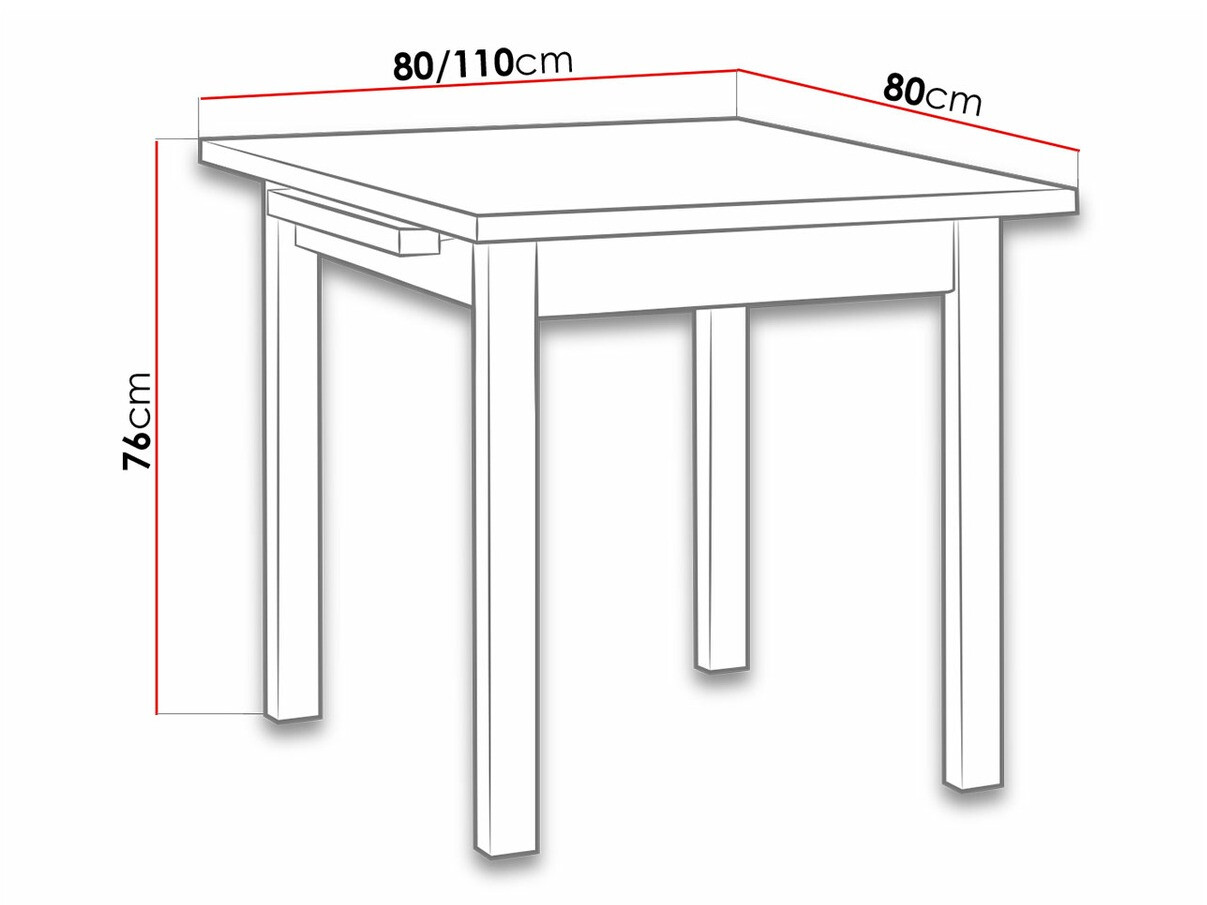 Table Victorville 109 (Noyer)