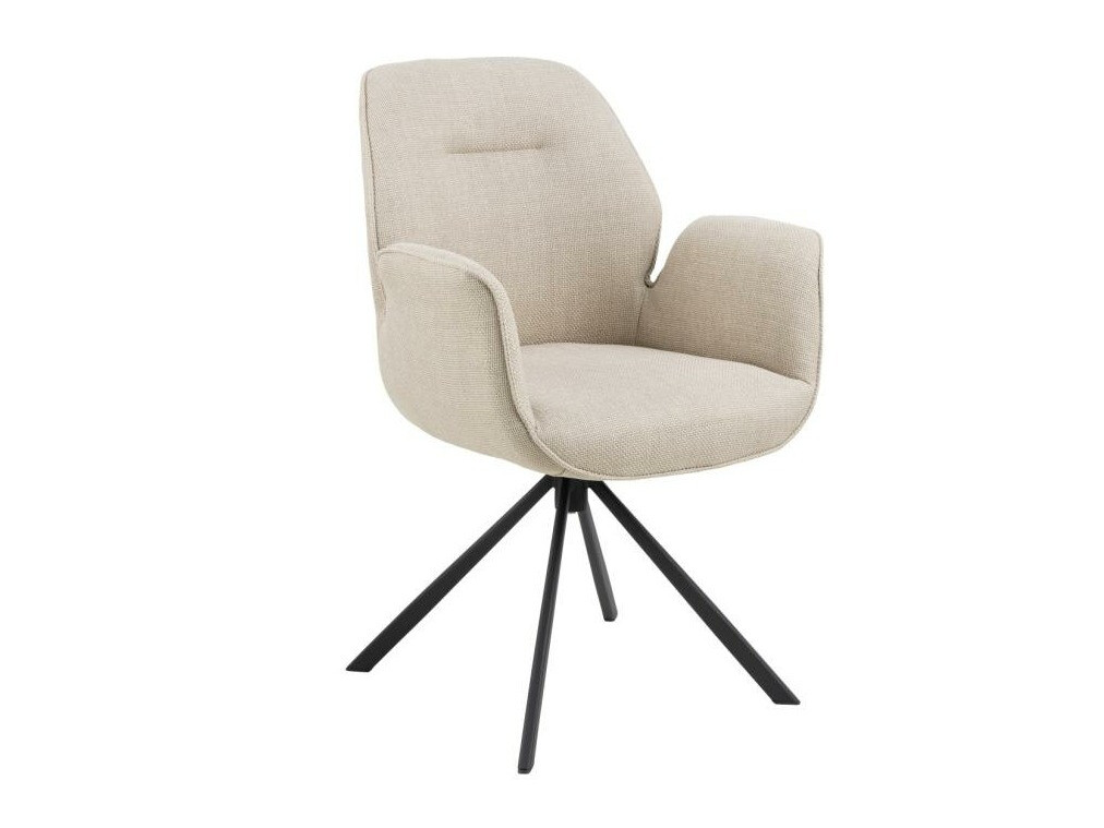 Chaise Norsica 392 (Beige + Noir)