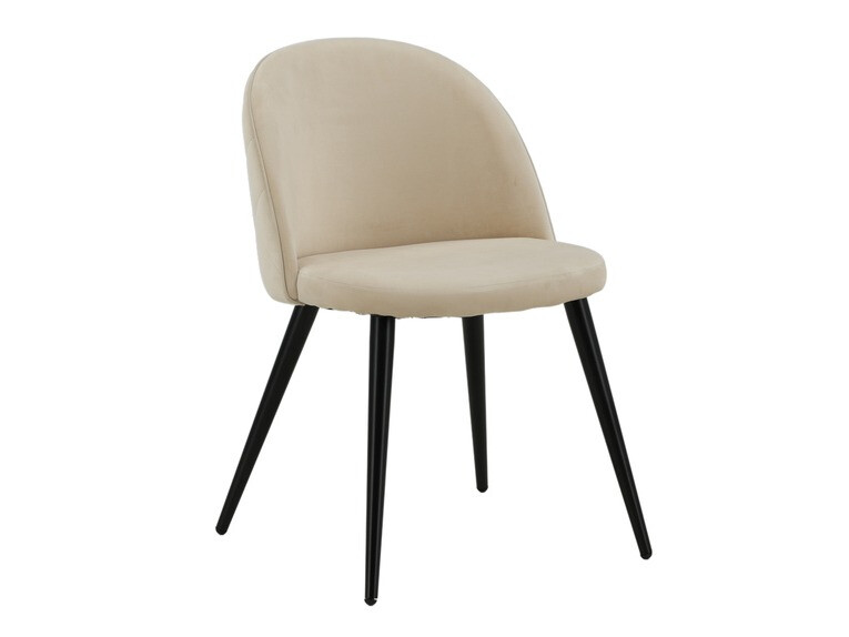 Salle à manger complète Dallas 3071 (Crème + Noir)