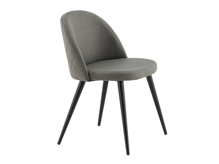 Salle à manger complète Dallas 3071 (Gris + Noir)