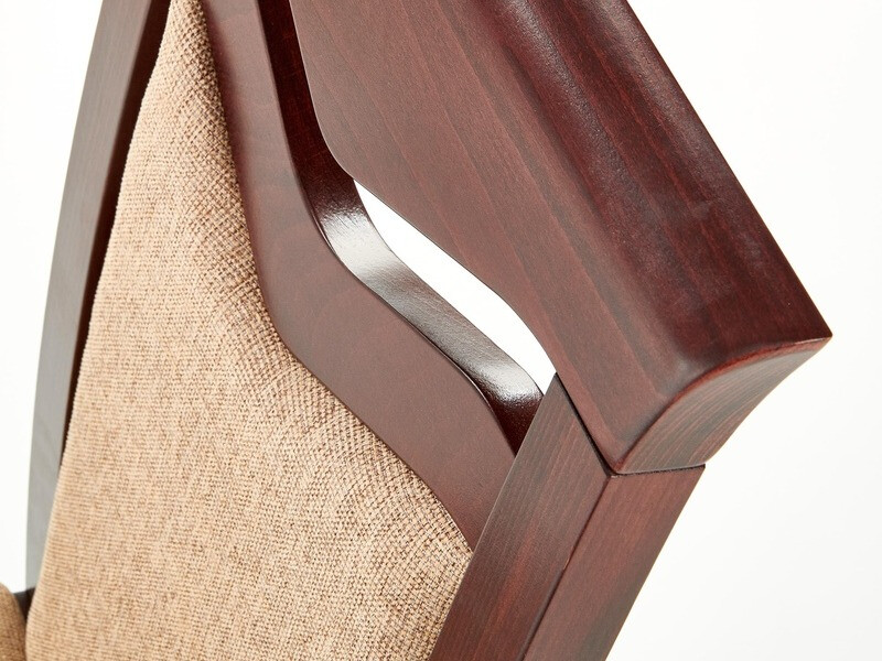Chaise Houston 578 (Noyer + Crème)