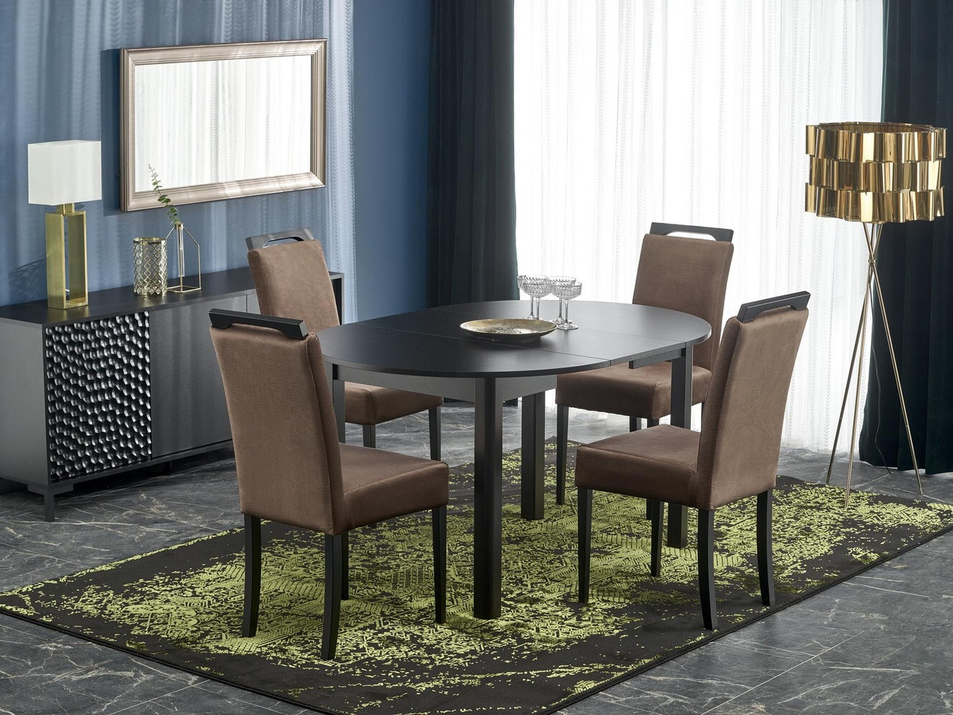 Table Houston 961 (Noir)