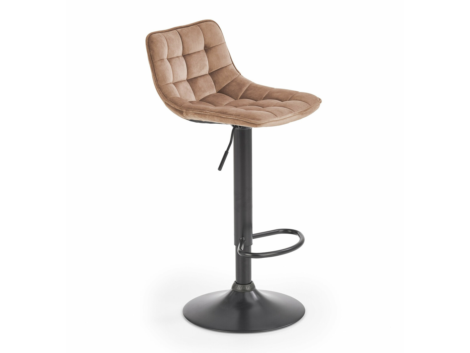 Chaise de bar mi-hauteur Houston 964 (Brun clair)
