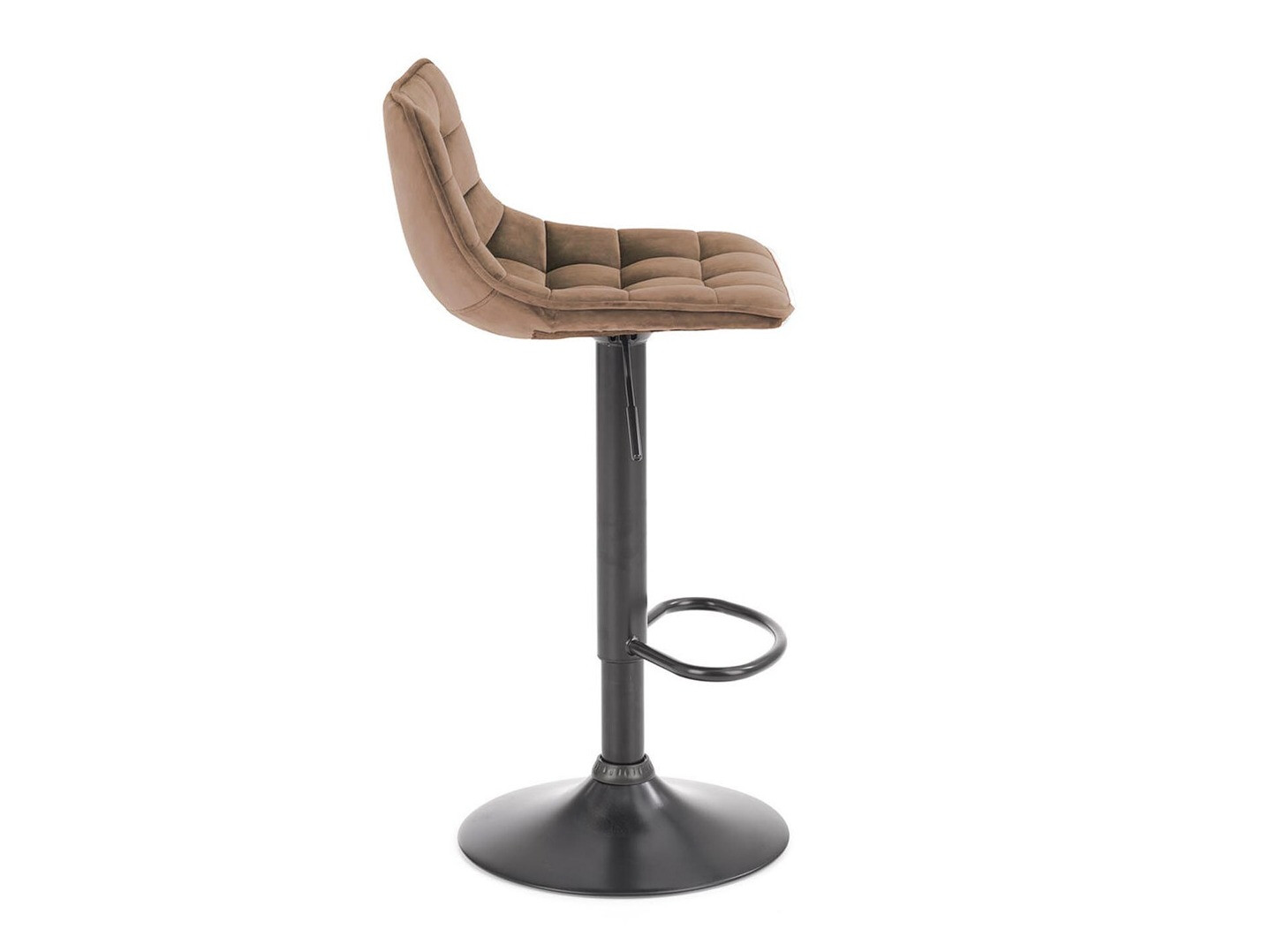 Chaise de bar mi-hauteur Houston 964 (Brun clair)