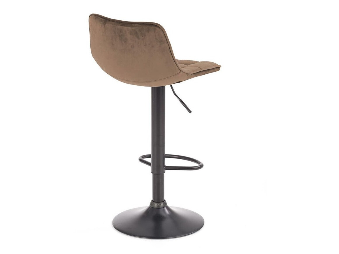 Chaise de bar mi-hauteur Houston 964 (Brun clair)