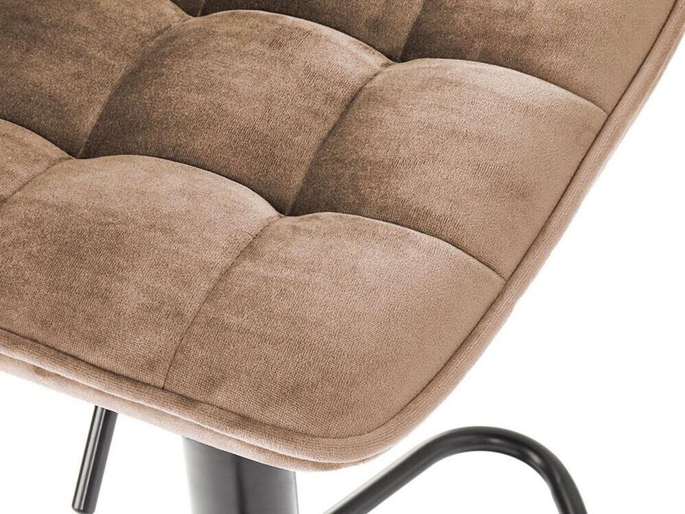 Chaise de bar mi-hauteur Houston 964 (Brun clair)