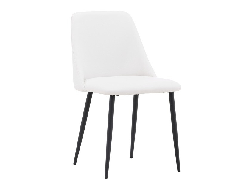 Salle à manger complète Dallas 3960 (Blanc + Noir)