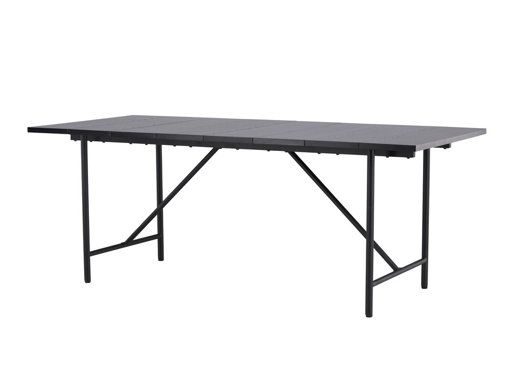 Salle à manger complète Dallas 3963 (Gris + Noir)