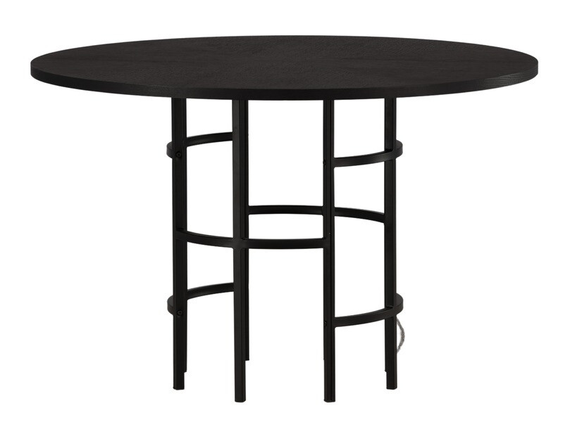 Salle à manger complète Dallas 3972 (Noir)