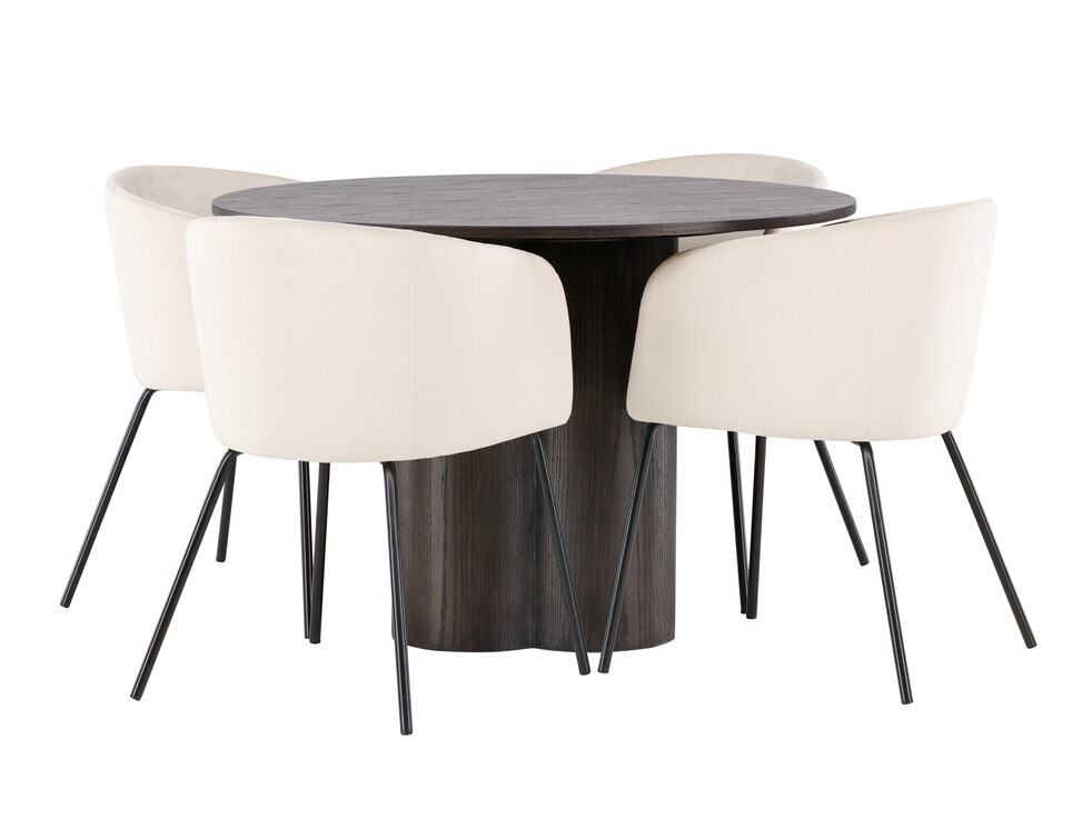 Salle à manger complète Dallas 3978 (Marron)