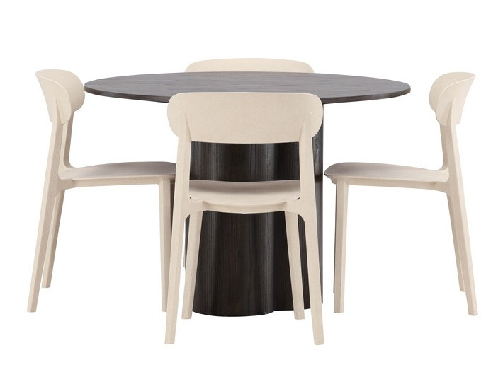 Salle à manger complète Dallas 3987 (Marron)
