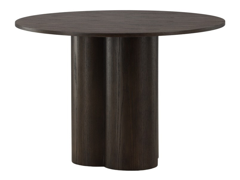 Salle à manger complète Dallas 3989 (Marron + Noir)