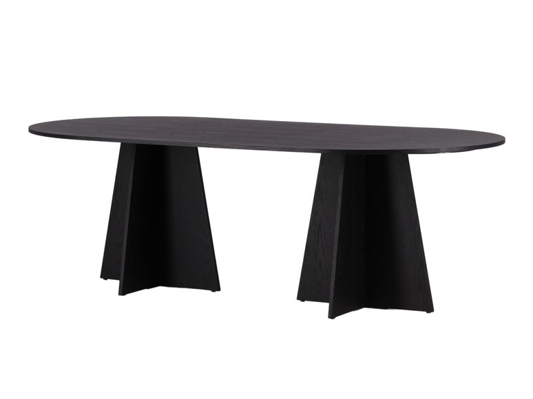 Salle à manger complète Dallas 4021 (Beige + Noir)
