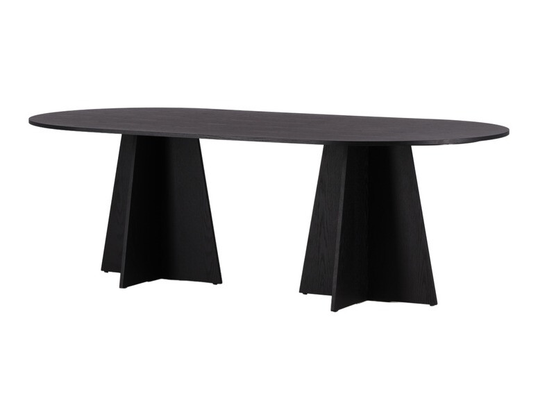 Salle à manger complète Dallas 4033 (Beige + Noir)