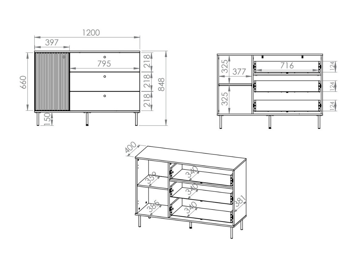 Commode Marmeli 104