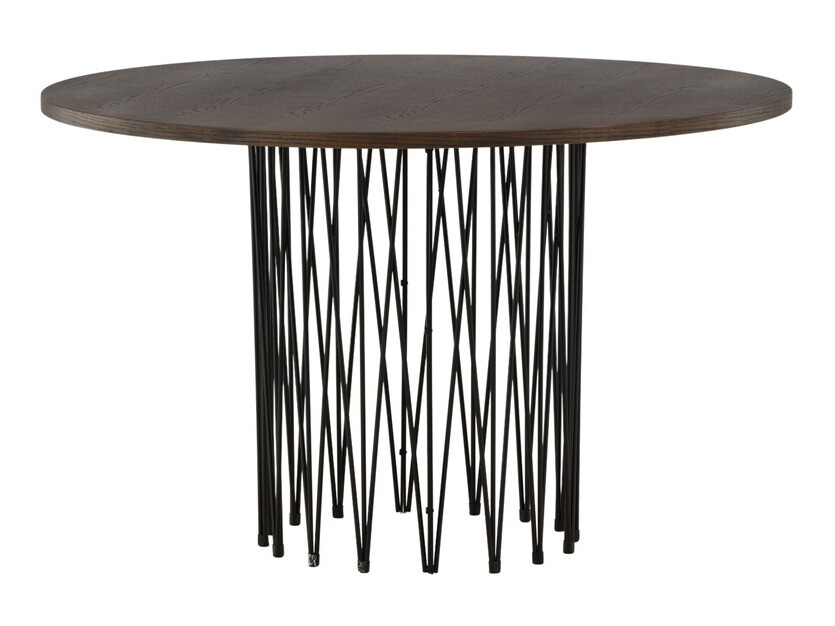 Salle à manger complète Dallas 4068 (Crème + Noir)