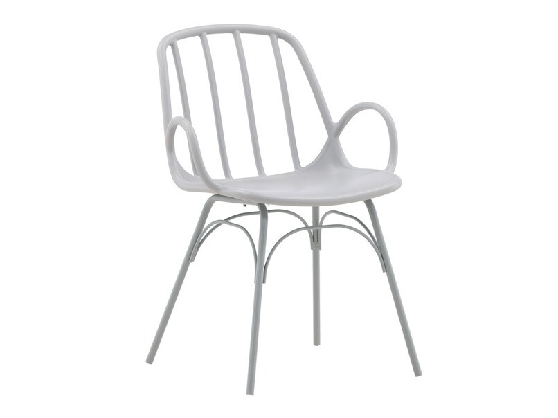 Salle à manger complète Dallas 4077 (Gris clair)