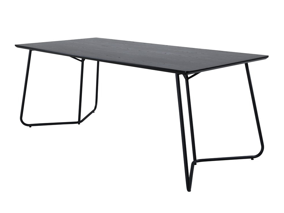 Salle à manger complète Dallas 2569 (Crème + Noir)