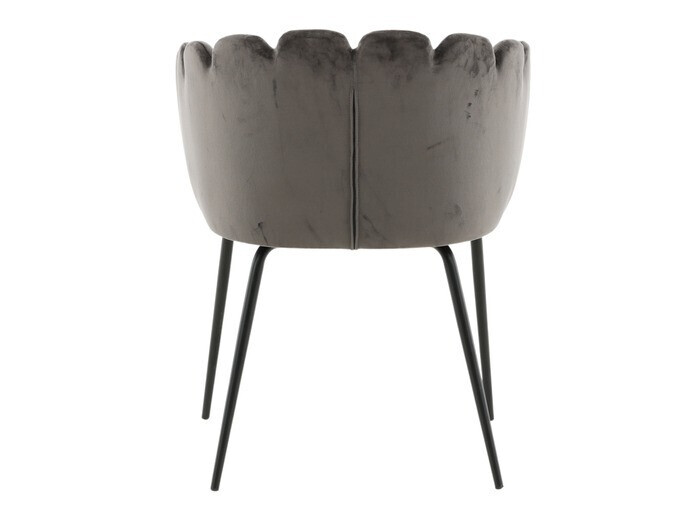 Salle à manger complète Dallas 313 (Gris + Noir)