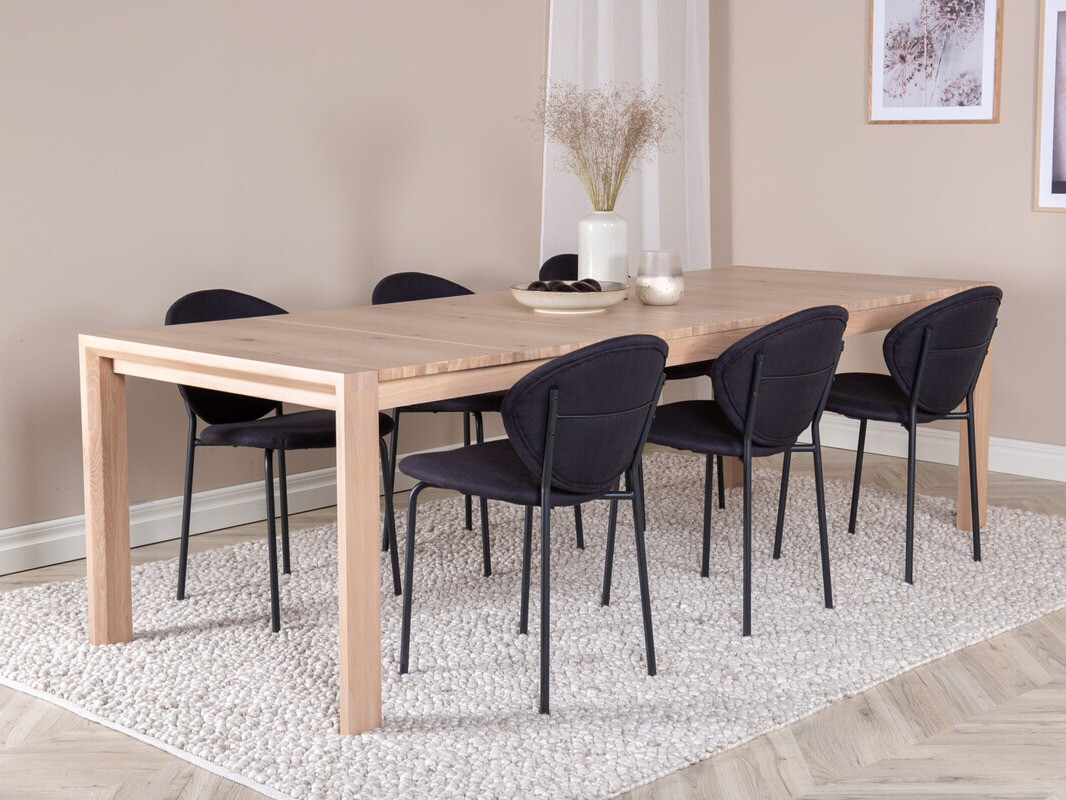 Salle à manger complète Dallas 3329 (Chêne)