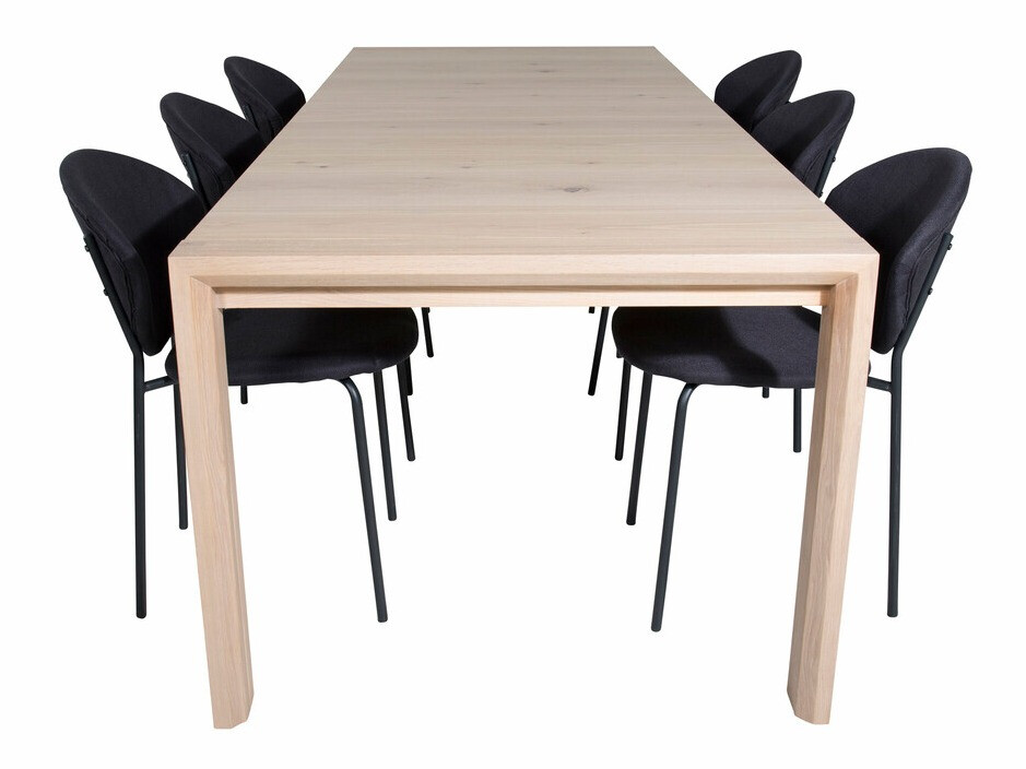 Salle à manger complète Dallas 3329 (Chêne)