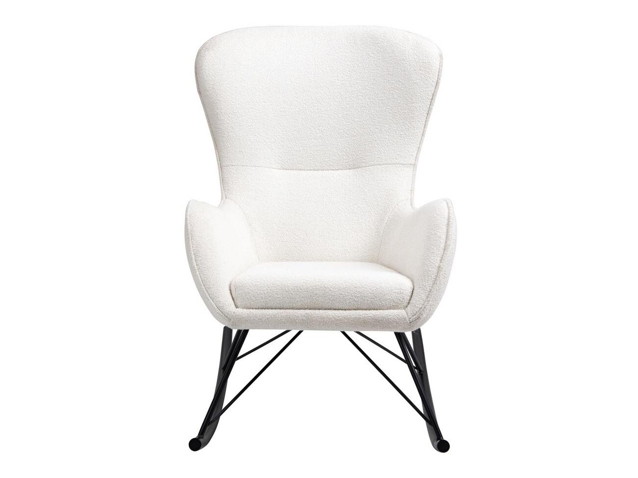 Chaise à bascule Houston 1326 (Blanc)
