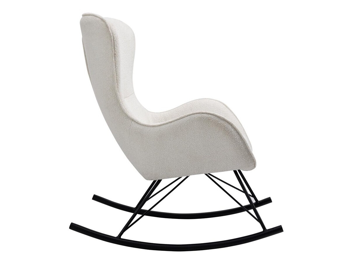 Chaise à bascule Houston 1326 (Blanc)