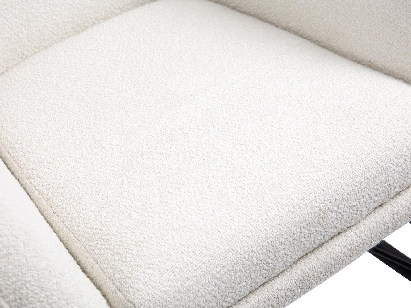 Chaise à bascule Houston 1326 (Blanc)