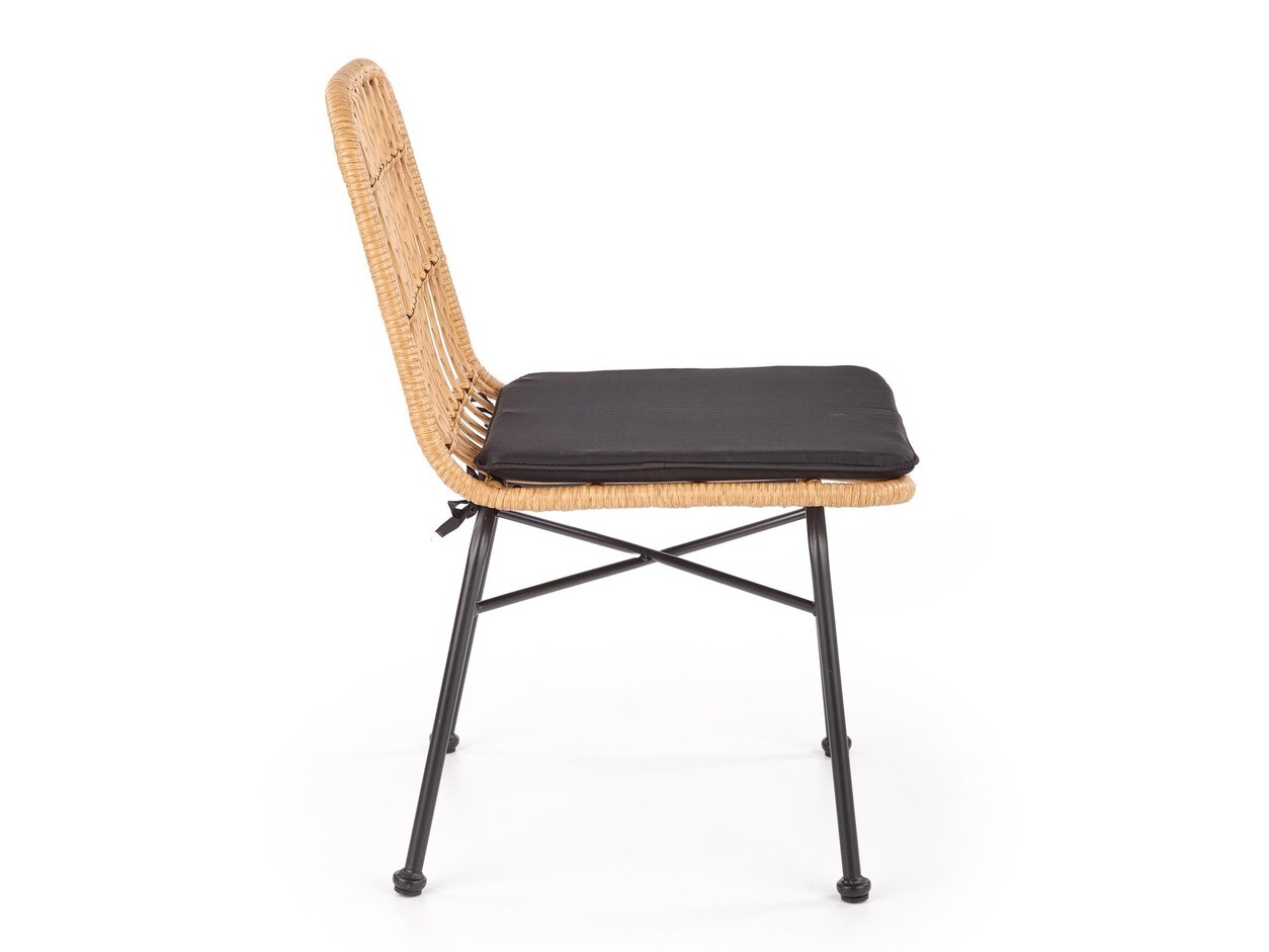 Chaise Houston 871 (Brun clair + Noir)
