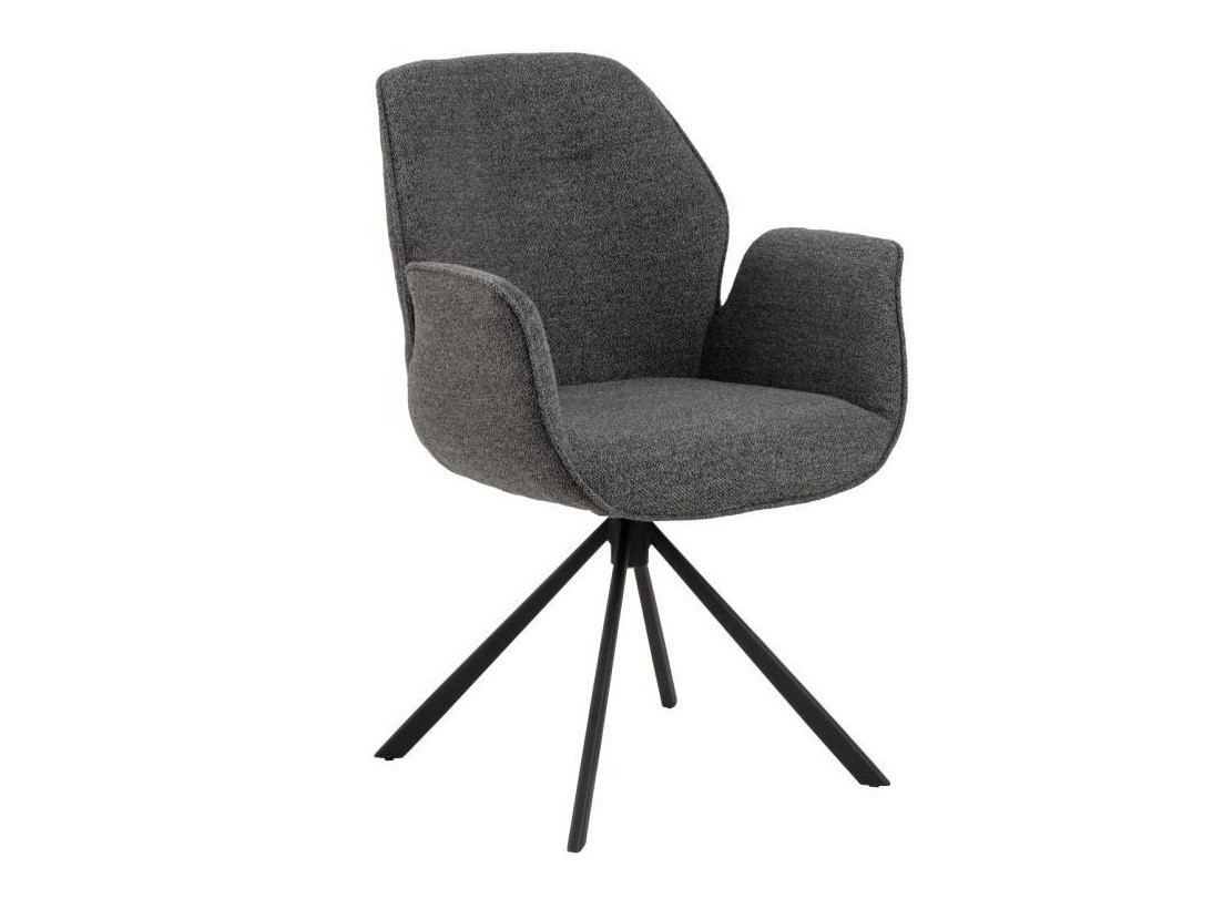 Chaise Norsica 696 (Anthracite + Noir)