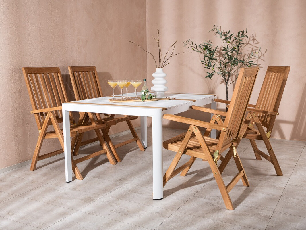 Ensemble table et chaises Dallas 4090